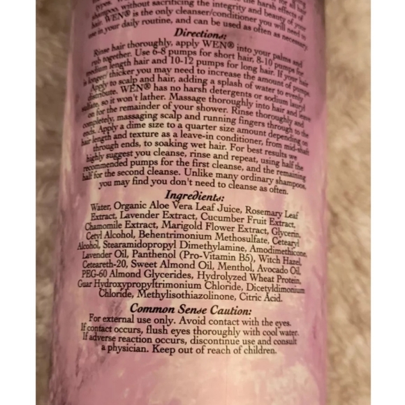 ~WEN by Chaz Dean~LAVENDER CLEANSING CONDITIONER~Super-sized 32 oz *NEW* - Picture 3 of 4